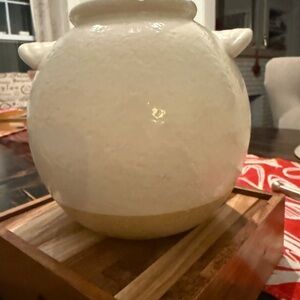 Threshold Studio McGee Beige Ceramic Vase